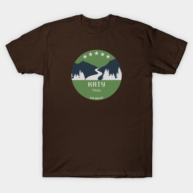 Katy Trail T-Shirt by esskay1000